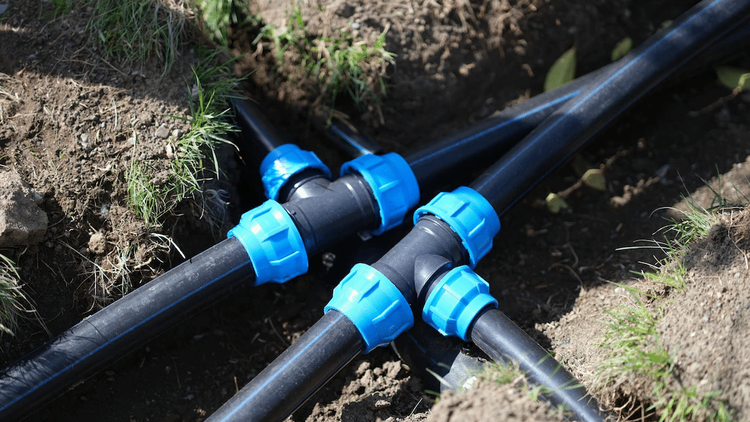 ท่อ HDPE ใช้ในระบบต่อท่อประปาภายในบ้านเรือนหรืองานสวน
