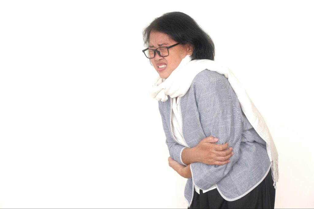 ปวดท้องข้างซ้าย